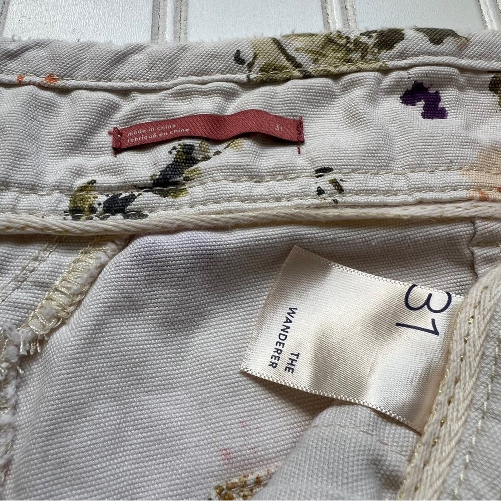 Anthropologie Pilcro The Wanderer Floral Women's Shorts 31 - Picture 8 of 11